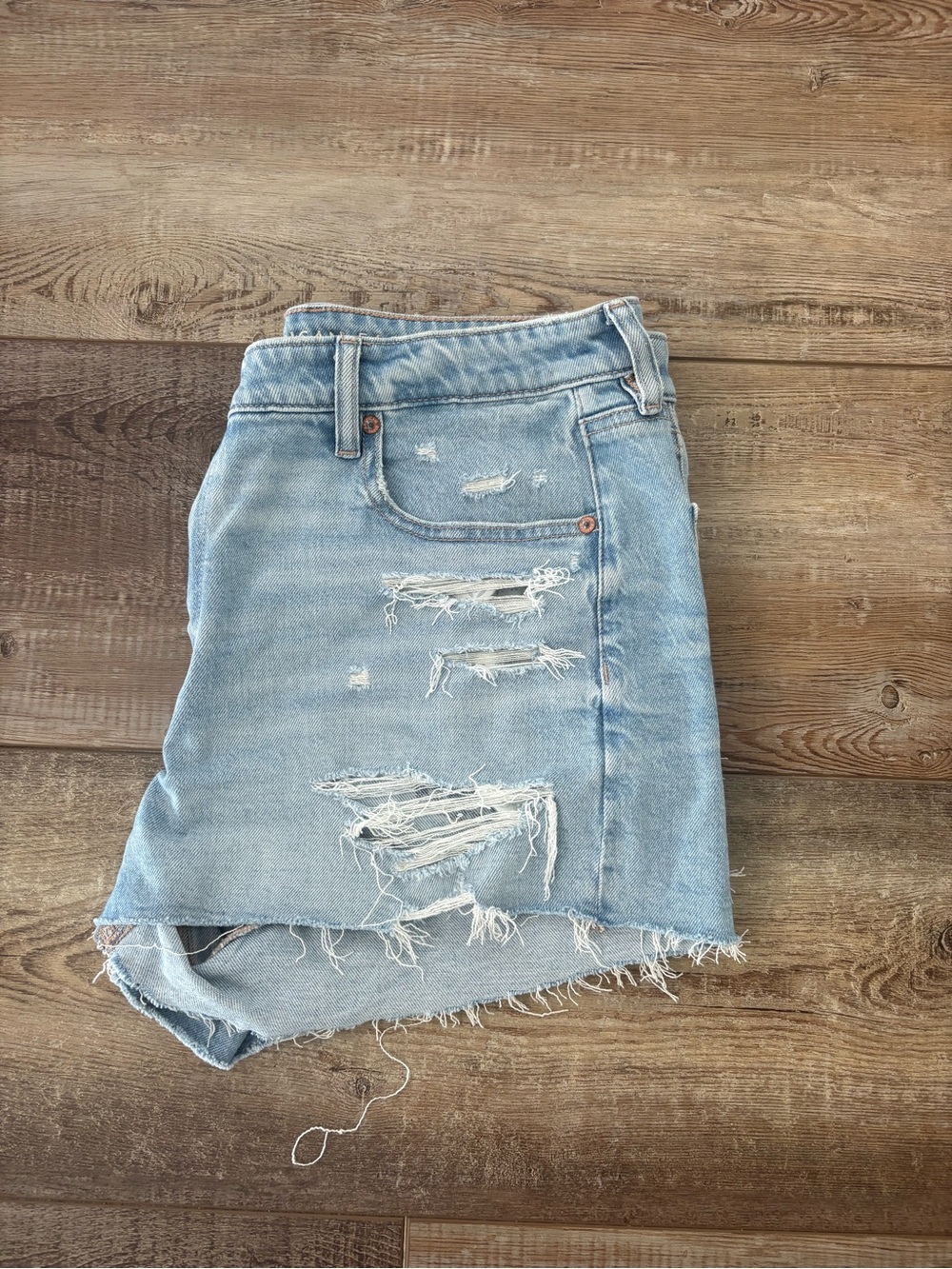 American Eagle Outfitters Light Blue Denim Jacket